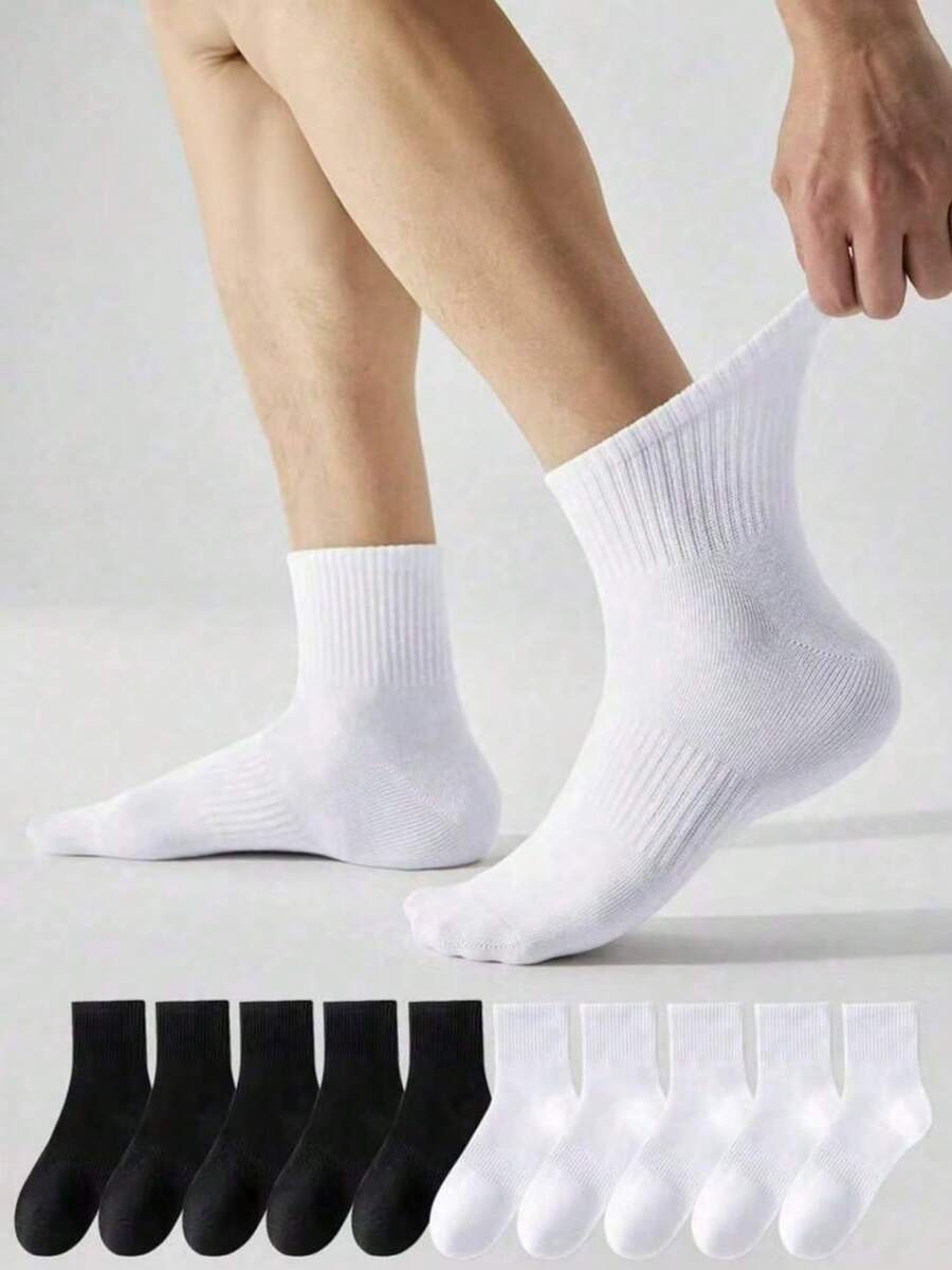 Ankle Sock Low Cut - 10 Pairs Men's Ultra-Thin Breathable Mesh