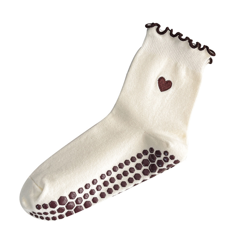 Yoga Socks Women Cotton Heart  - Grip Sock Yoga review and price