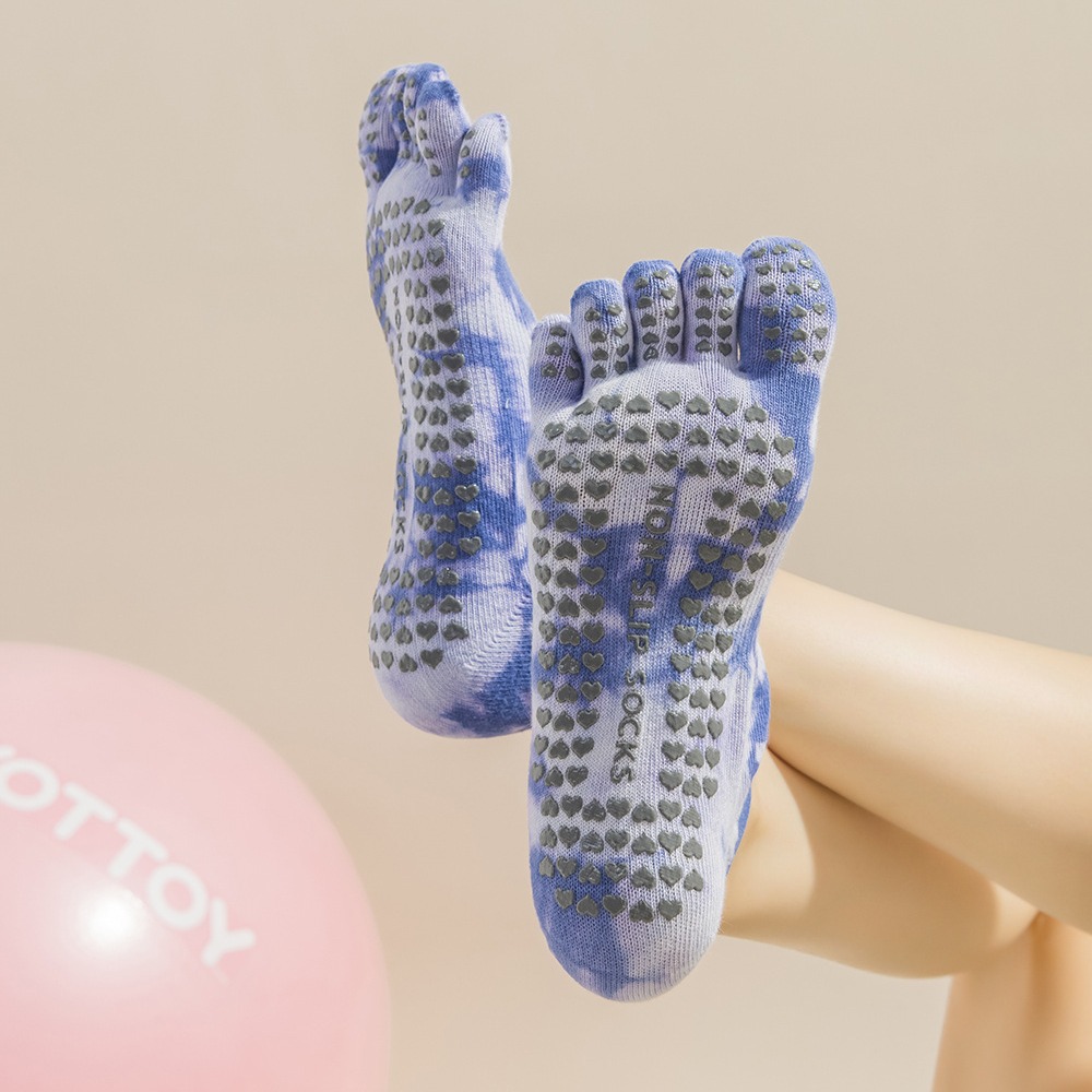 Tie-Dye Women's Five Finger Gr - Grip Sock Yoga review and price