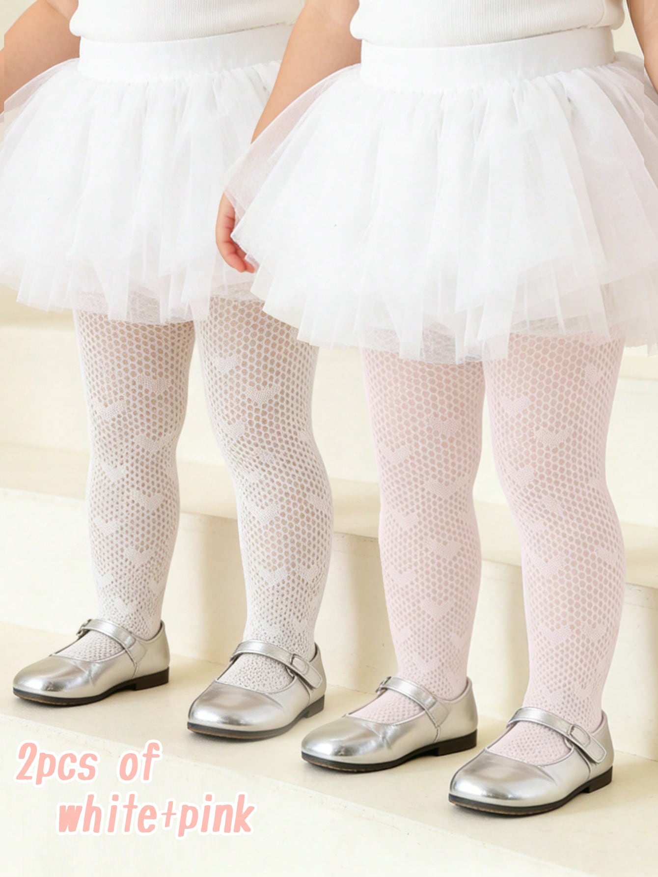 2Pcs Toddler Girls Heart Patte - Tights Pantyhose Sheer review and price