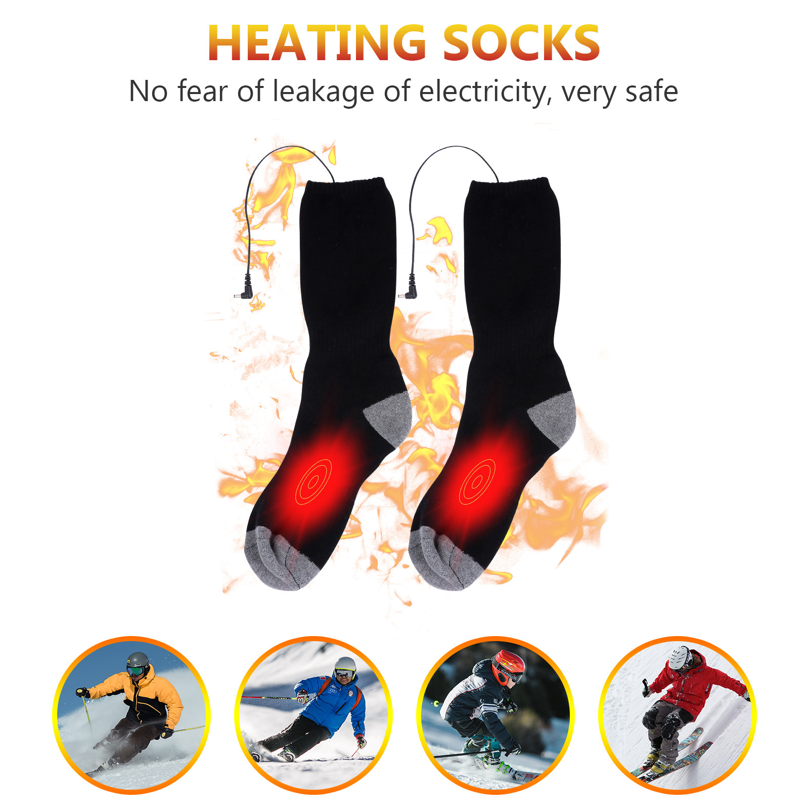 1Set Heated Thermal Socks Warm - Thermal Sock Winter review and price