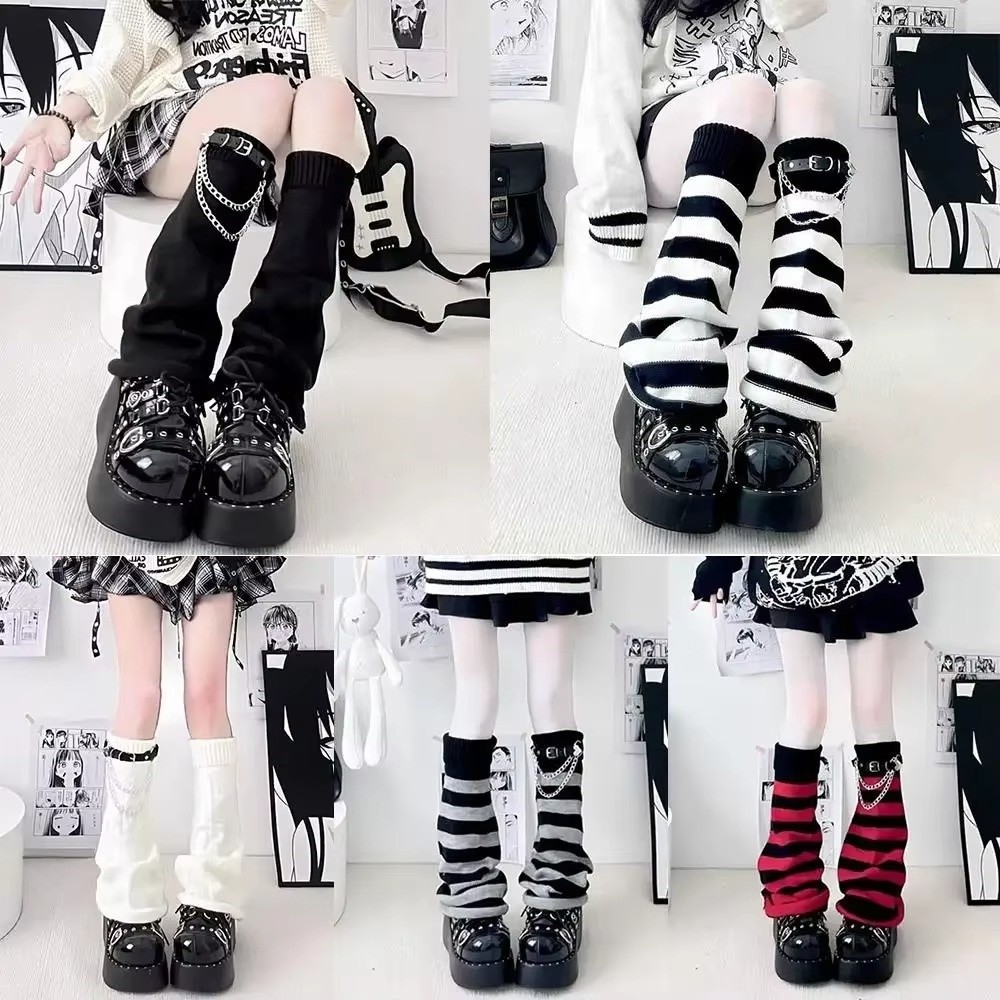 Japanese Style Harajuku Knit L - Boot Sock Slouchy review and price