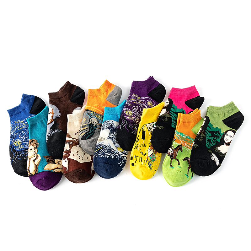 1/5 Pairs Combed Cotton Ankle  - Ankle Sock Low Cut review and price