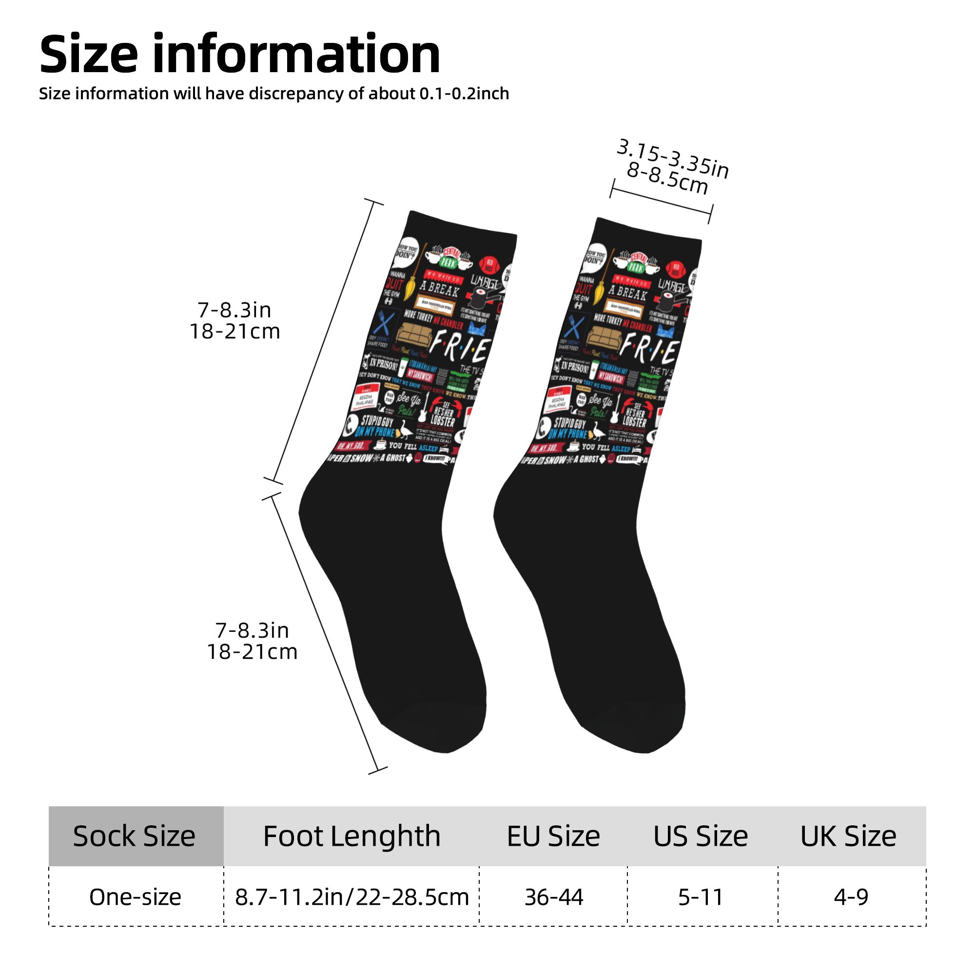 Custom Cute Funny TV Show Frie - No Show Sock Women review and price