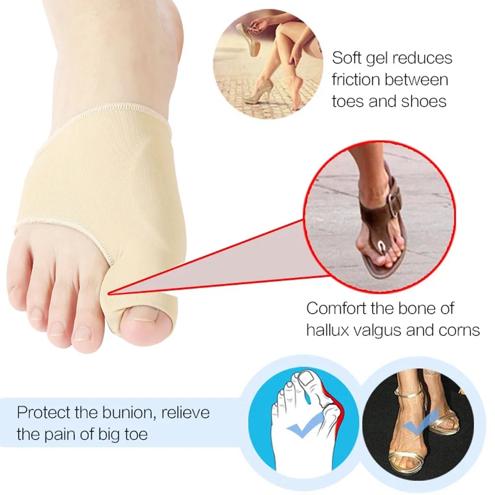 2Pcs Toe Separator Hallux Valg - Ankle Brace Sock review and price